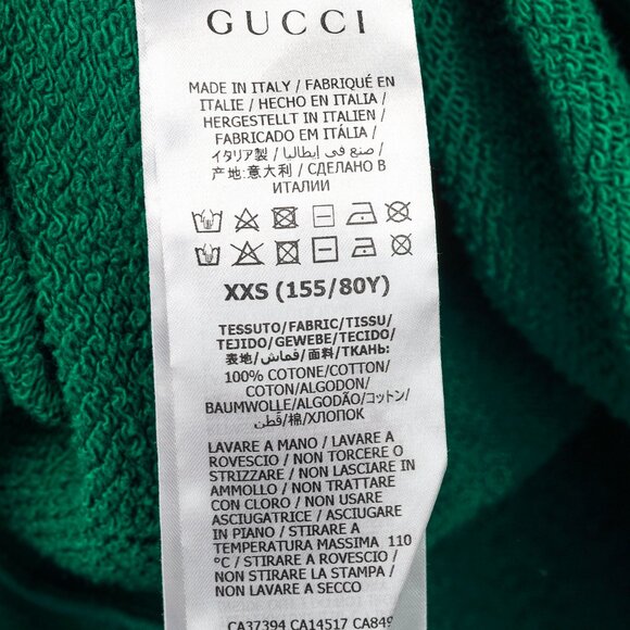 Gucci Forest Cotton Interlocking G Logo Sweatshirt - Picture 9 of 13